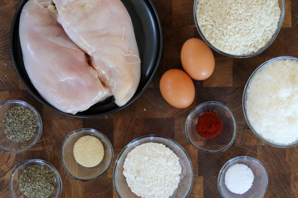 ingredients for chicken tenders