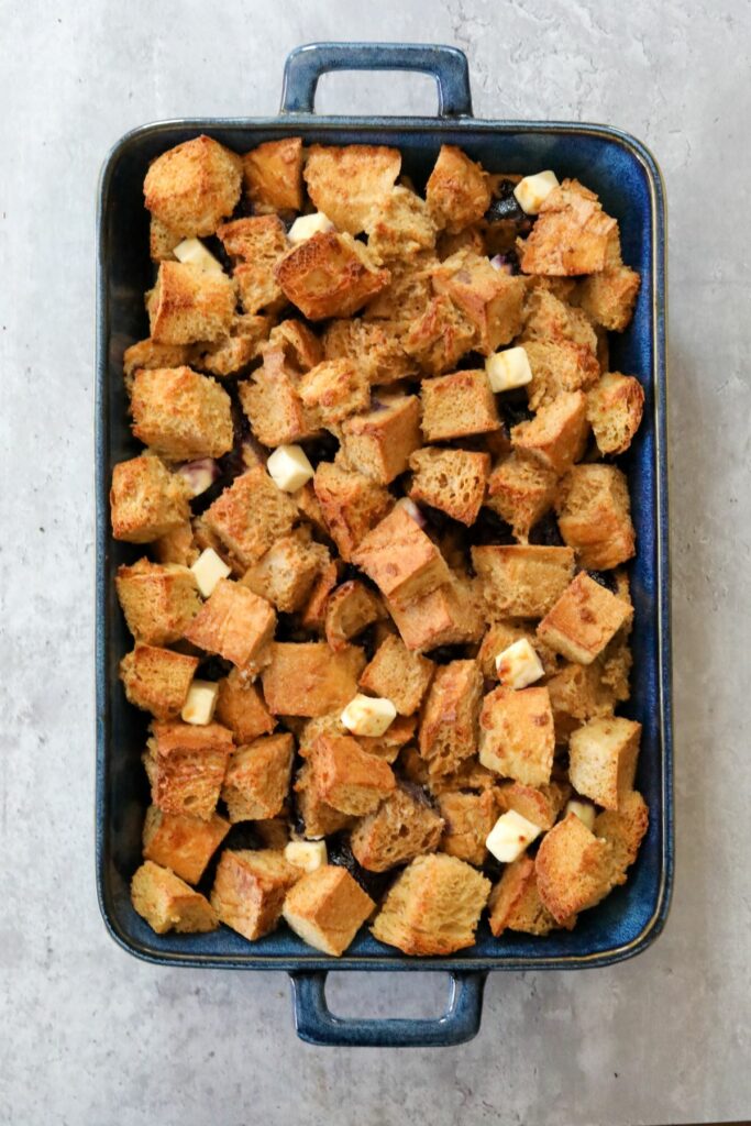 Baked French in a baking dish