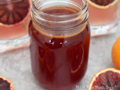 Simple Blood Orange Syrup