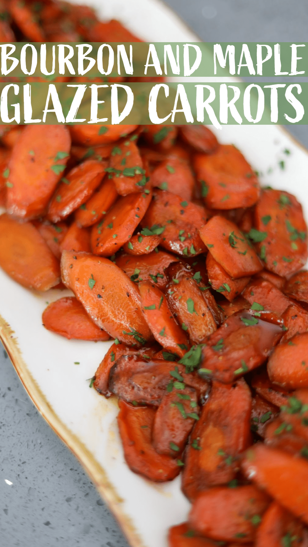 glazed carrots pinterest pin