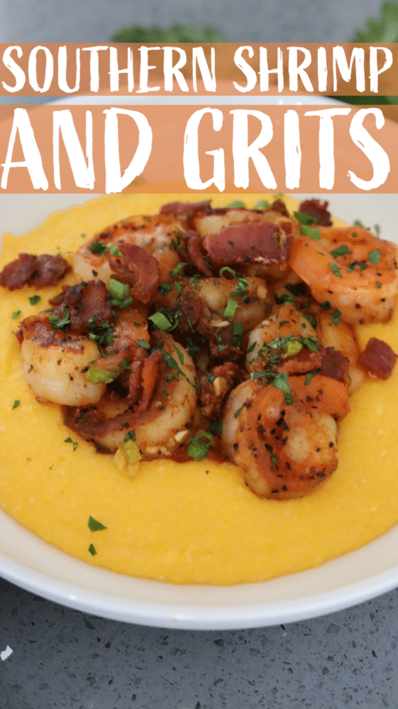 shrimp and grits pinterest pin