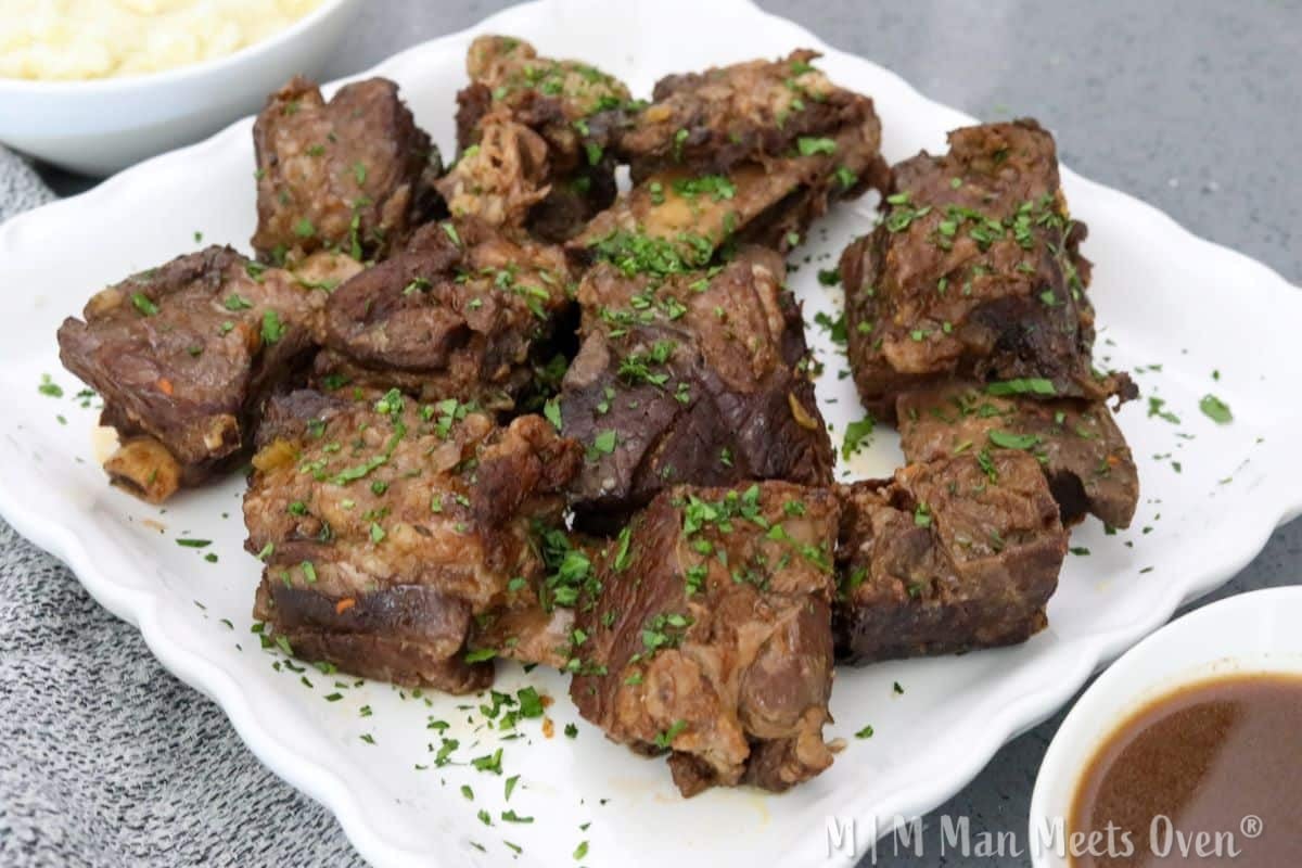 Braised Irish Whiskey Short Ribs - Man Meets Oven