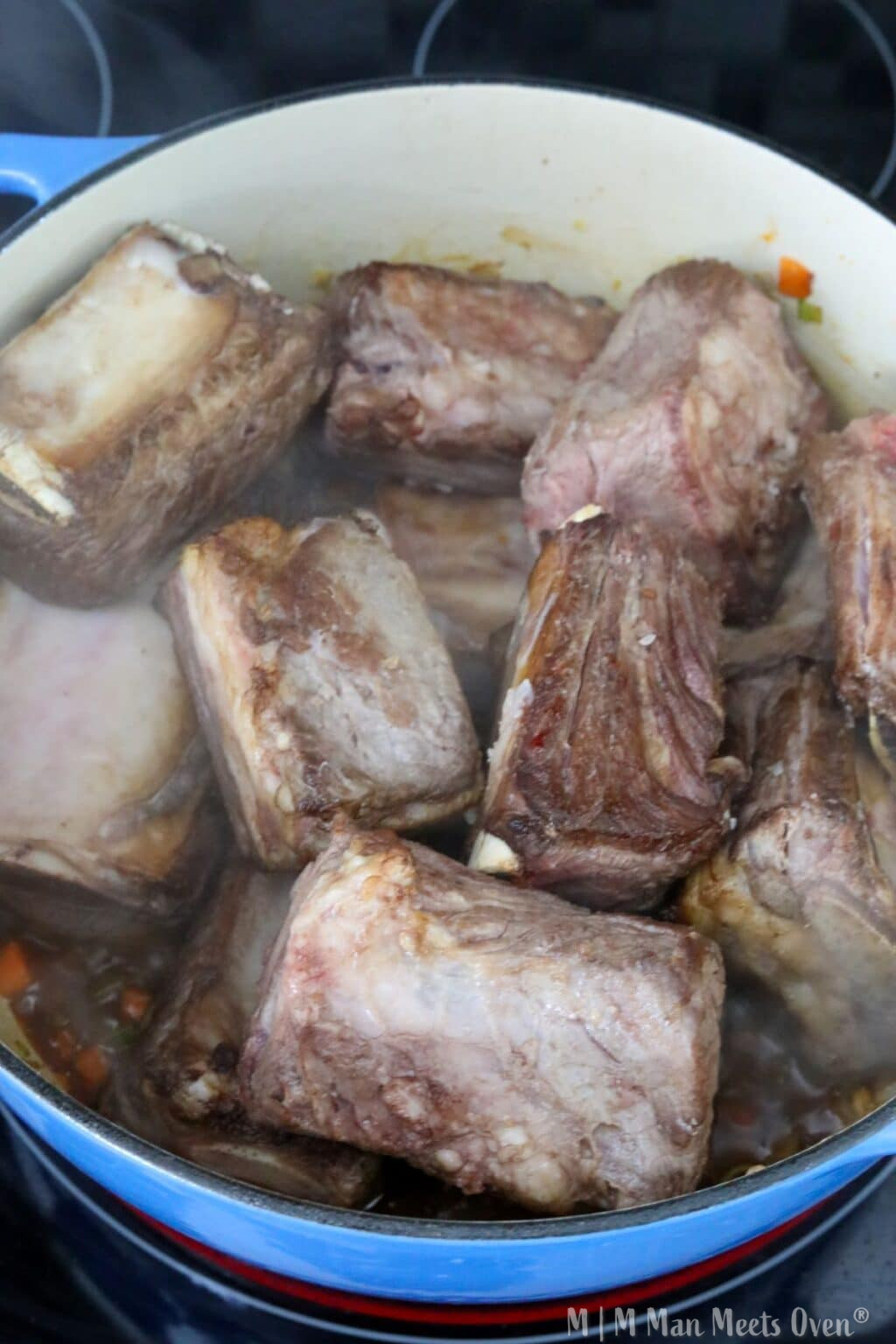 Braised Irish Whiskey Short Ribs - Man Meets Oven
