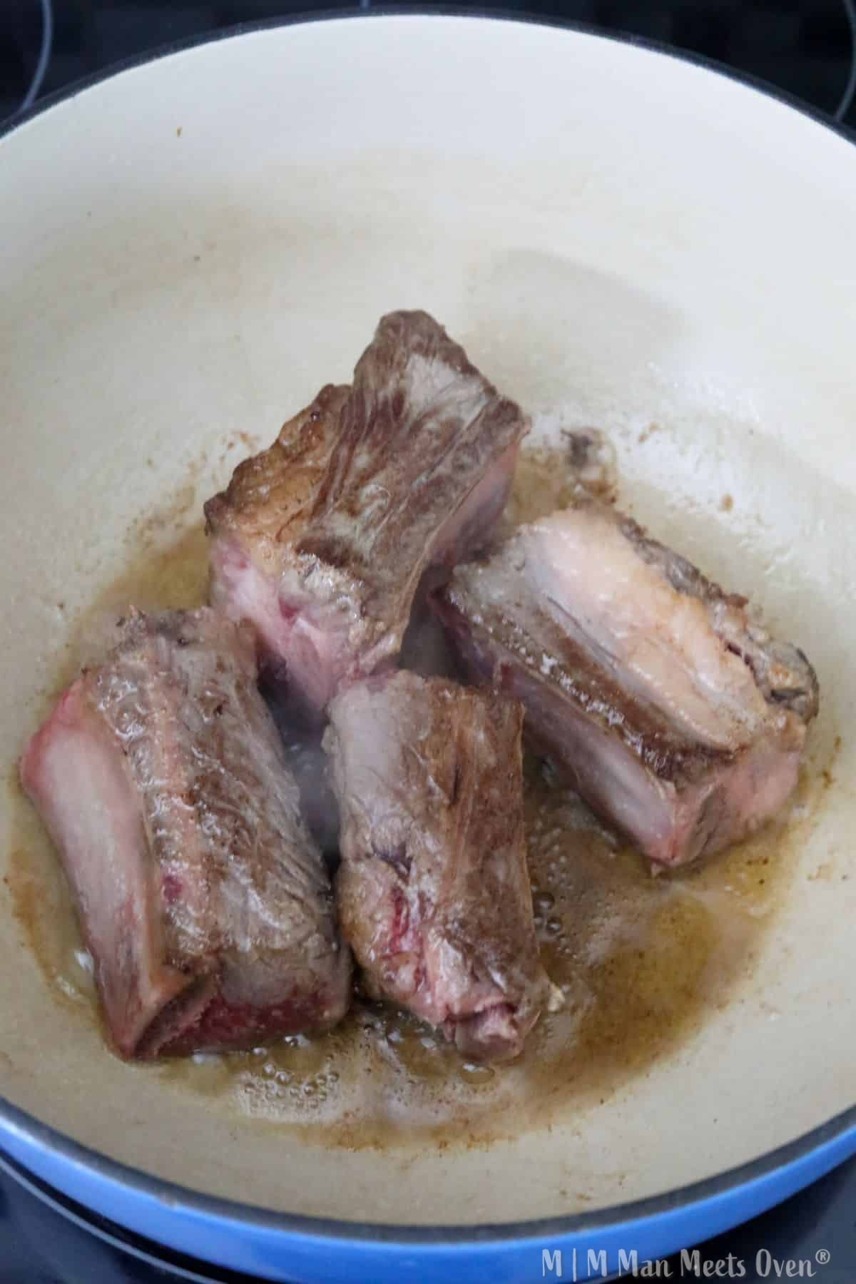 Braised Irish Whiskey Short Ribs - Man Meets Oven