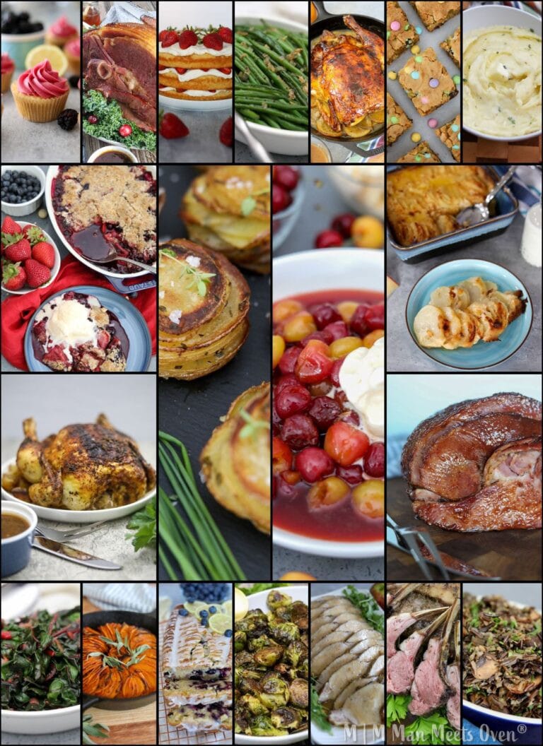Easter recipes collage