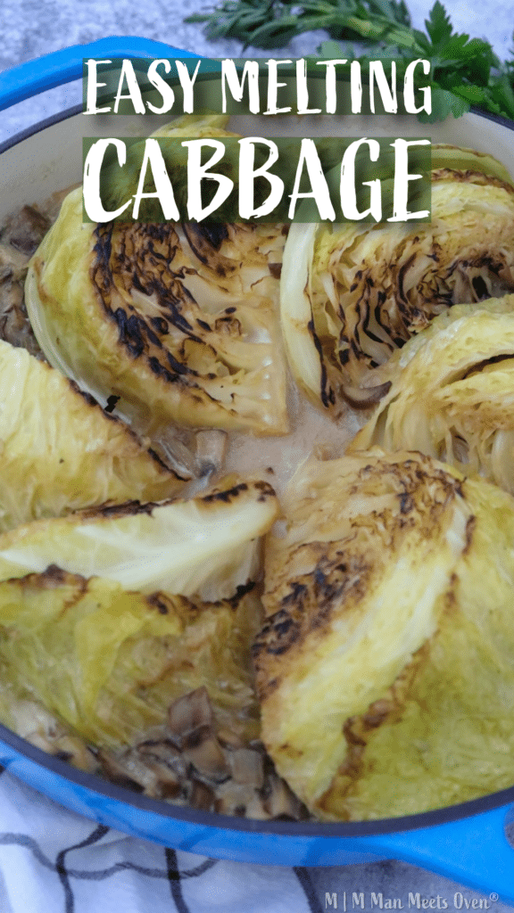 Melting cabbage pinterest pin
